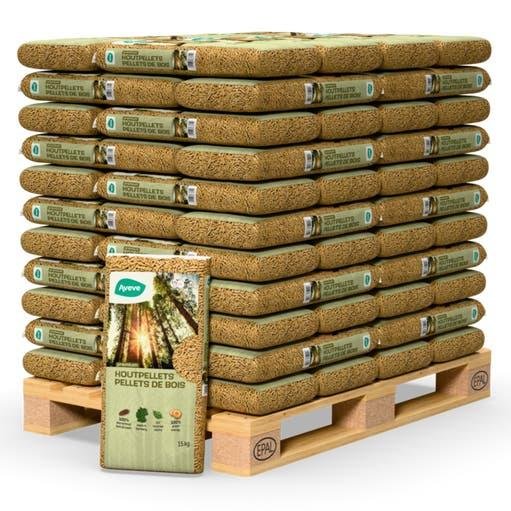 Premium Holzpellets – Palette