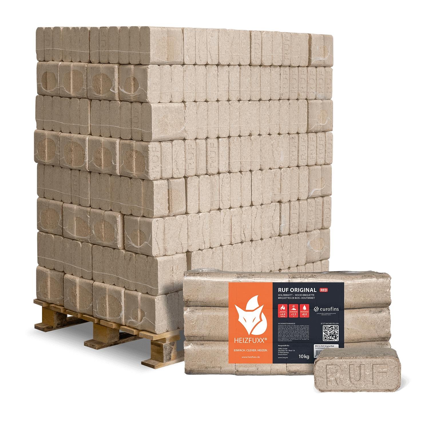 Premium RUF Holzbriketts – 1050 kg