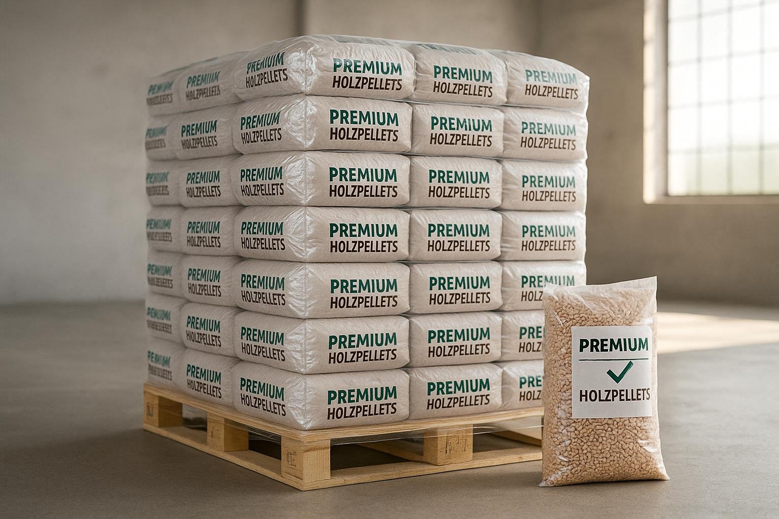 CAMELLOT PREMIUM ENplus A1 Holzpellets – Fichte – 1050 kg